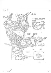 Union Steamship Company map. ca.1937