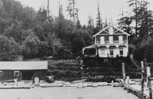 The Invercraig Lodge  at Hood Point, the year that it ceased to be a hotel. ca.1911