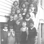 Yamada children at the Bowen Island School. ca.1940