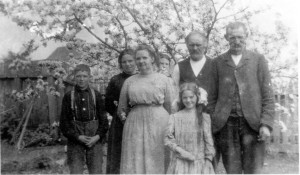 Mr. and Mrs. Dewitt Becker and family. ca. 1890