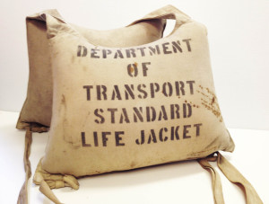 Department of Transportation Canada issued Life Jacket. From our Artifact Collection