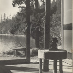 A view of the water taken from the inside of Lieben. ca 1940's